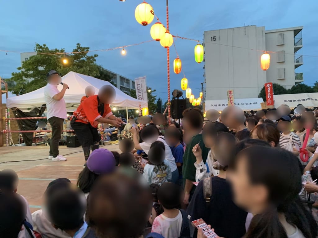 久留米西団地　夏祭りR5　訪問