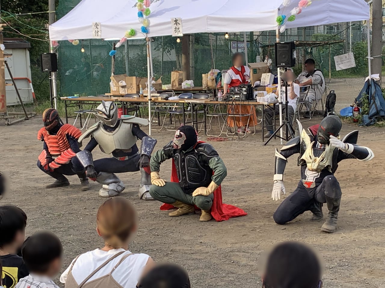 不動橋広場　秋祭り訪問R5