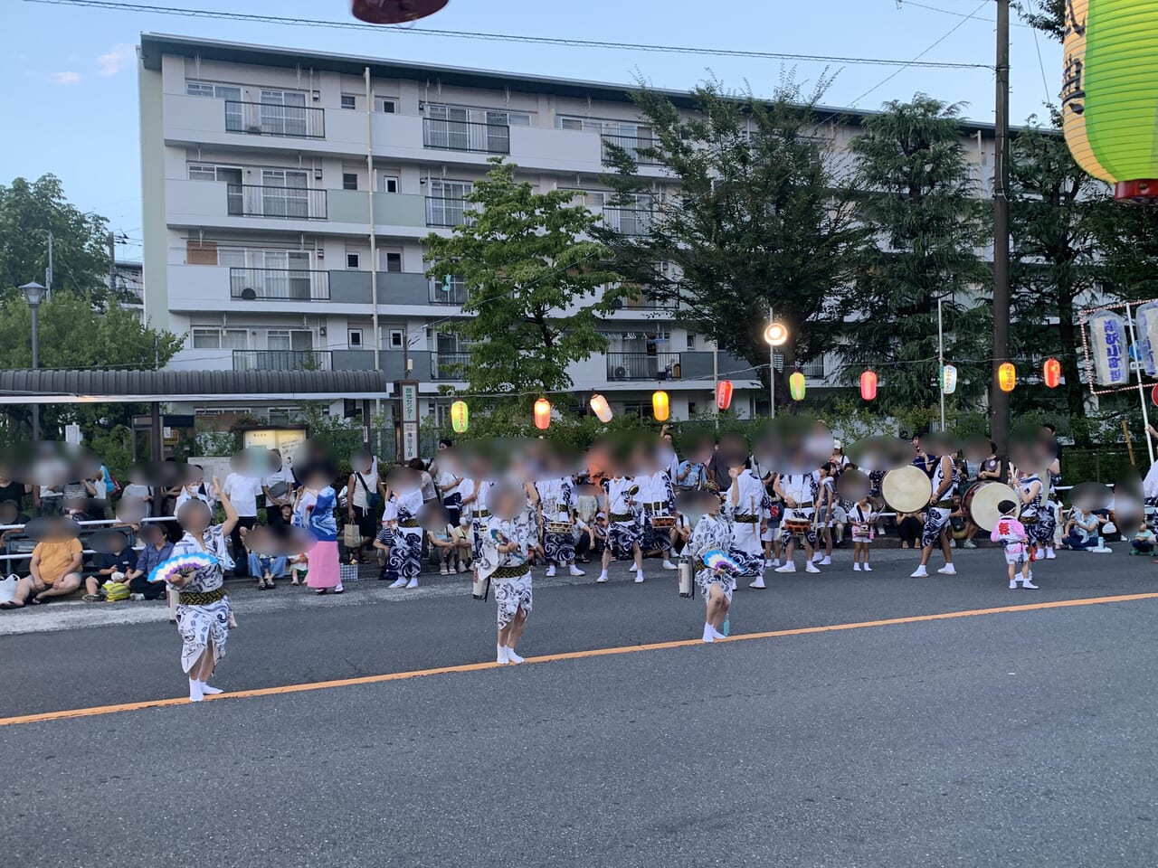 202408滝山夏祭り　訪問