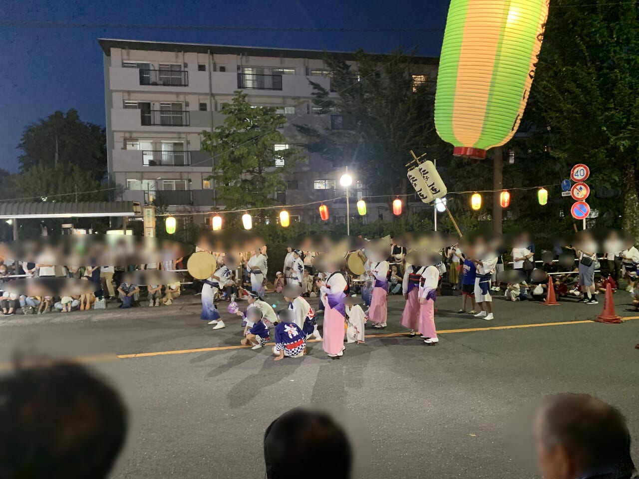 202408滝山夏祭り　訪問