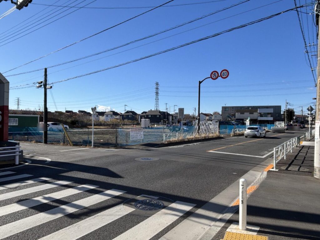 しまむら秋津店　工事中