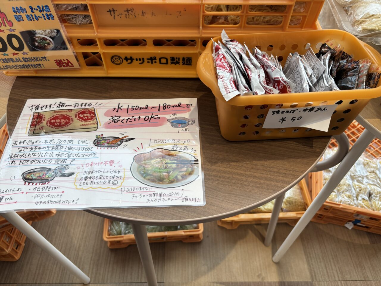 202505めん市場　訪問