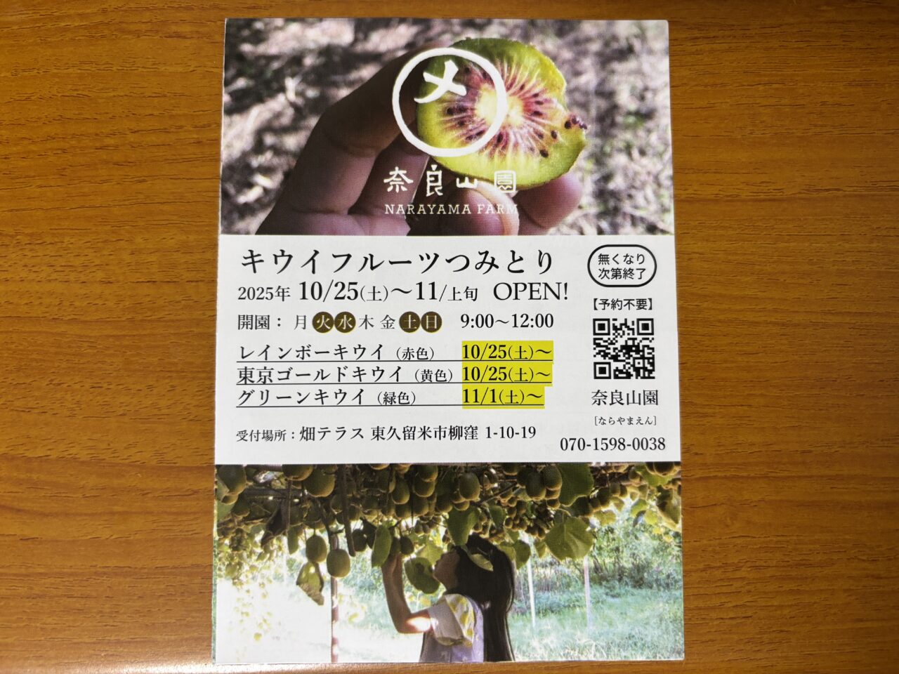 202510キウイフルーツつみとり
