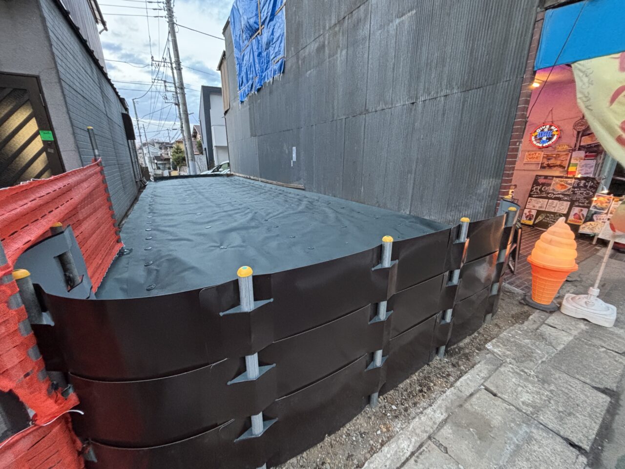 ジミパラ立ち退き