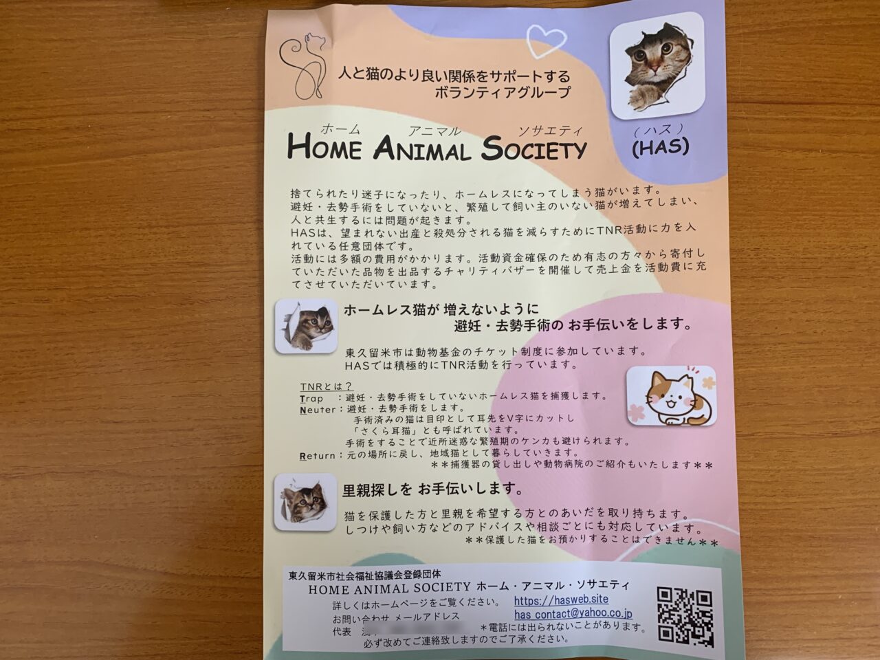 HASボランティア募集